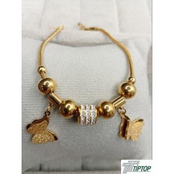 ZİRKON TAŞLI KELEBEK FİGÜRLÜ GOLD RENK BİLEKLİK ZİRKON TAŞLI KELEBEK FİGÜRLÜ GOLD RENK BİLEKLİK