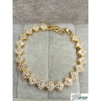 YONCA MODEL ZİRKON TAŞLI GOLD RENK BİLEKLİK