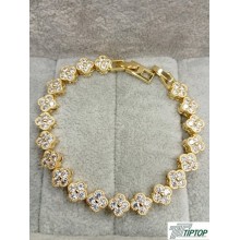 YONCA MODEL ZİRKON TAŞLI GOLD RENK BİLEKLİK