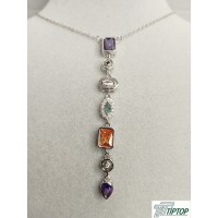 ZİRKON TAŞLI Y MODEL KOLYE