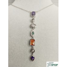 ZİRKON TAŞLI Y MODEL KOLYE