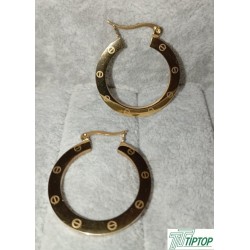 GOLD RENK HALKA KÜPE GOLD RENK HALKA KÜPE