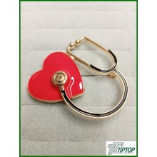 STETESKOP KALP BROŞ STETESKOP KALP BROŞ