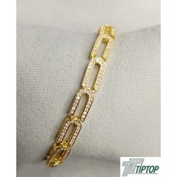 ZİRKON TAŞLI GOLD RENK BİLEKLİK ZİRKON TAŞLI GOLD RENK BİLEKLİK