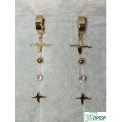 GOLD RENK 4'LÜ KARMA KÜPE GOLD RENK 4'LÜ KARMA KÜPE