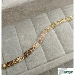 GOLD RENK ZİRKON TAŞLI BİLEKLİK