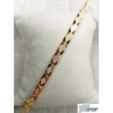 PİRAMİT DÖRTGEN ZİRKON TAŞLI  BİLEKLİK