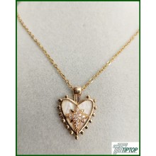 KUTUP YILDIZI SEDEF KALP MODEL KOLYE