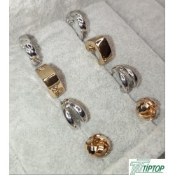 GOLD VE GÜMÜŞ RENK 4'LÜ KÜPE SETİ GOLD VE GÜMÜŞ RENK 4'LÜ KÜPE SETİ