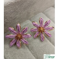 ÇİÇEK MODEL El YAPIMI ÖRGÜ  KÜPE