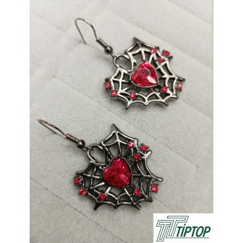 ÖRÜMCEK AĞI GOTİK KÜPE ÖRÜMCEK AĞI GOTİK KÜPE