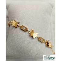 GOLD RENK KELEBEK MODEL BİLEKLİK