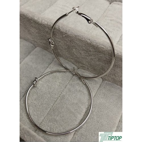 GÜMÜŞ RENK HALKA KÜPE GÜMÜŞ RENK HALKA KÜPE