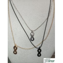 SONSUZLUK MODEL ÜÇ RENK KOLYE SONSUZLUK MODEL ÜÇ RENK KOLYE