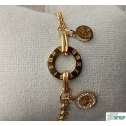 GOLD RENK HAYAT AĞACI ZİRKON TAŞLI BİLEKLİK