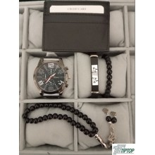 SAAT BİLEKLİK KARTLIK TESBİH SET