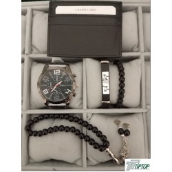 SAAT BİLEKLİK KARTLIK TESBİH SET