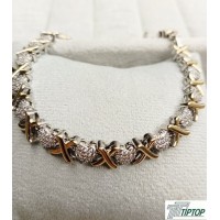 KALP MOTİFLİ GÜMÜŞ RENK ZİRKON TAŞLI BİLEKLİK