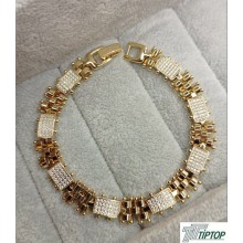 ZİRKON TAŞLI GOLD RENK BİLEKLİK