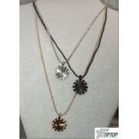 GÜNEŞ MODEL ÜÇ RENK KOLYE