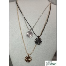 GÜNEŞ MODEL ÜÇ RENK KOLYE GÜNEŞ MODEL ÜÇ RENK KOLYE