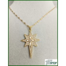 KUZEY YILDIZ ZİRKON TAŞLI KOLYE