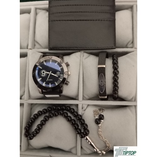SAAT BİLEKLİK KARTLIK TESBİH SET