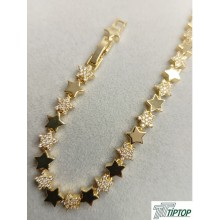 ZİRKON TAŞLI YILDIZ MODEL BİLEKLİK