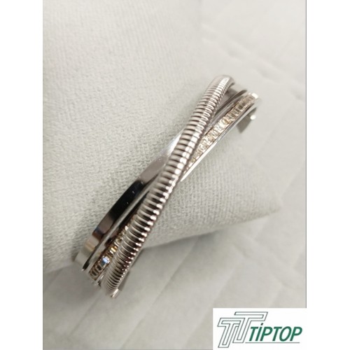 ÇAPRAZ KUŞAKLI GÜMÜŞ RENK KELEPÇE BİLEKLİK ÇAPRAZ KUŞAKLI GÜMÜŞ RENK KELEPÇE BİLEKLİK