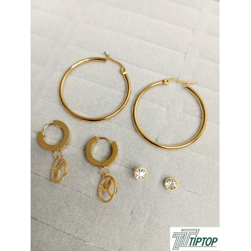 GOLD RENK KÜPE SETİ GOLD RENK KÜPE SETİ