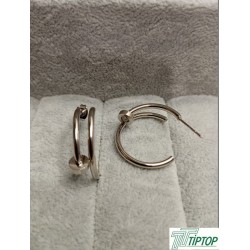 GÜMÜŞ RENK ZİRKON TAŞLI HALKA KÜPE GÜMÜŞ RENK ZİRKON TAŞLI HALKA KÜPE